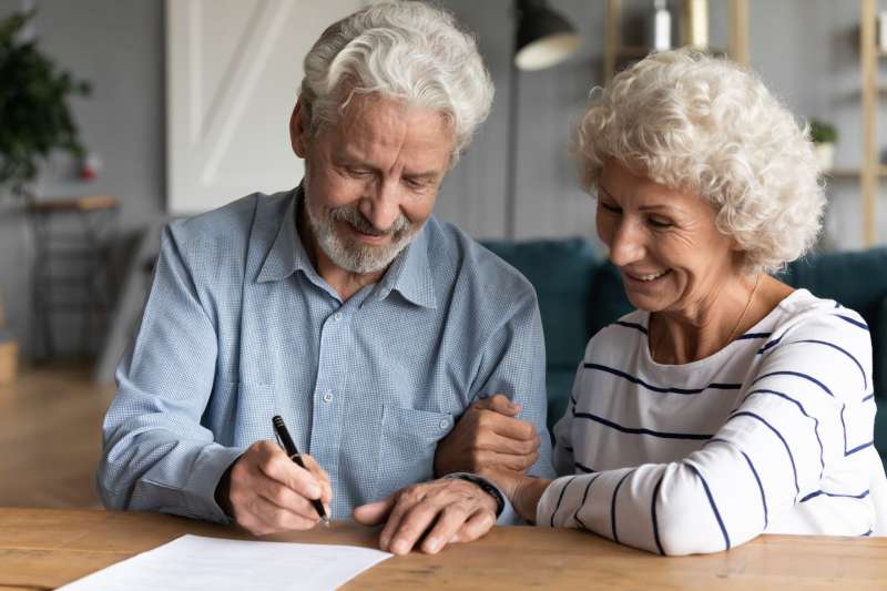 An elderly couple apply for a grant of probate